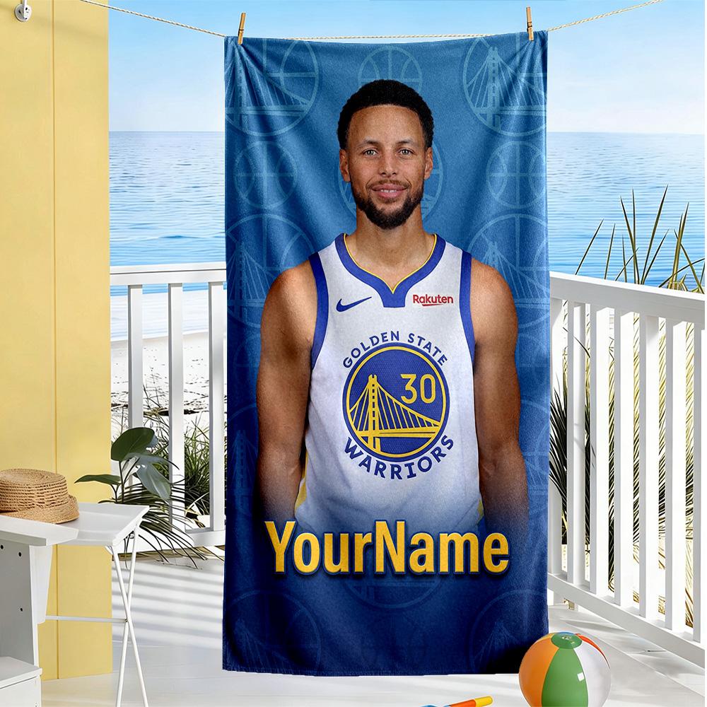 Curry Customizable Name Beach Towel Quickdry Soft Microfiber Portable For Swimmingbeachcamping Travel Beach Accessoriesgym