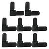 5/16x3/4Inch L Type Window Screen Frame Corner Connector Plastic Screen Corner Brackets For Home Renovation Enduring