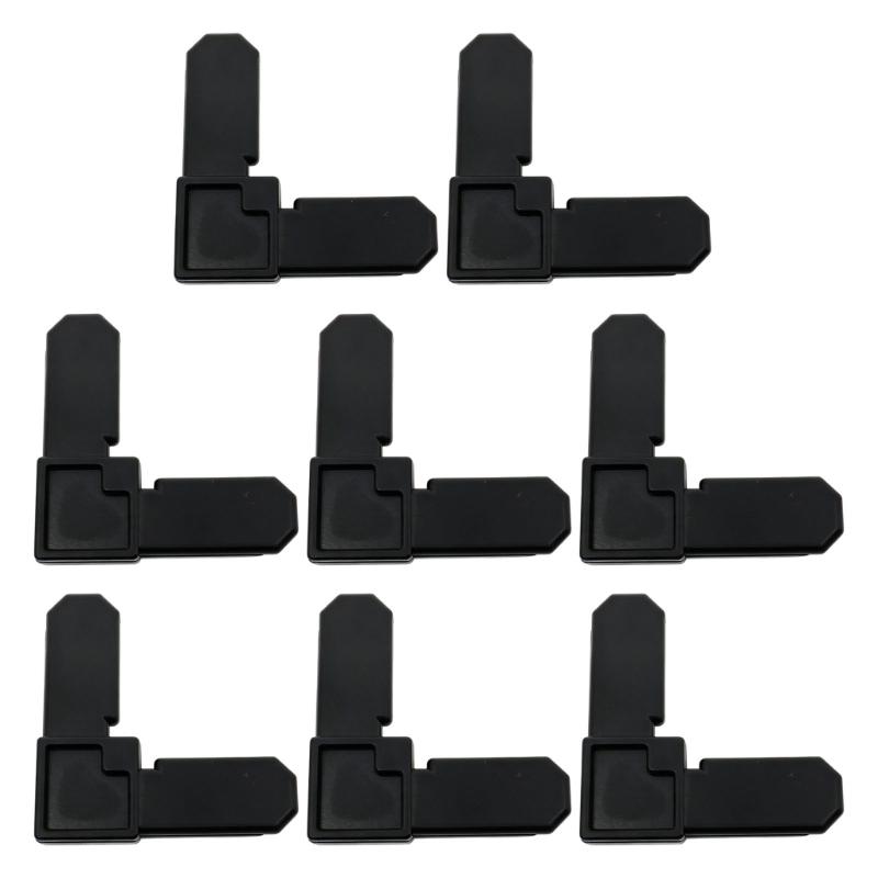 5/16x3/4Inch L Type Window Screen Frame Corner Connector Plastic Screen Corner Brackets For Home Renovation Enduring