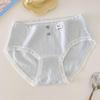 Qianfeili Women's Antibacterial Pure Cotton Briefs 5-Pack