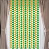 87in Bright Rain Silk Curtain St. Patrick's Day Party Gold Green Background Curtain Irish Festival Decoration Supplies