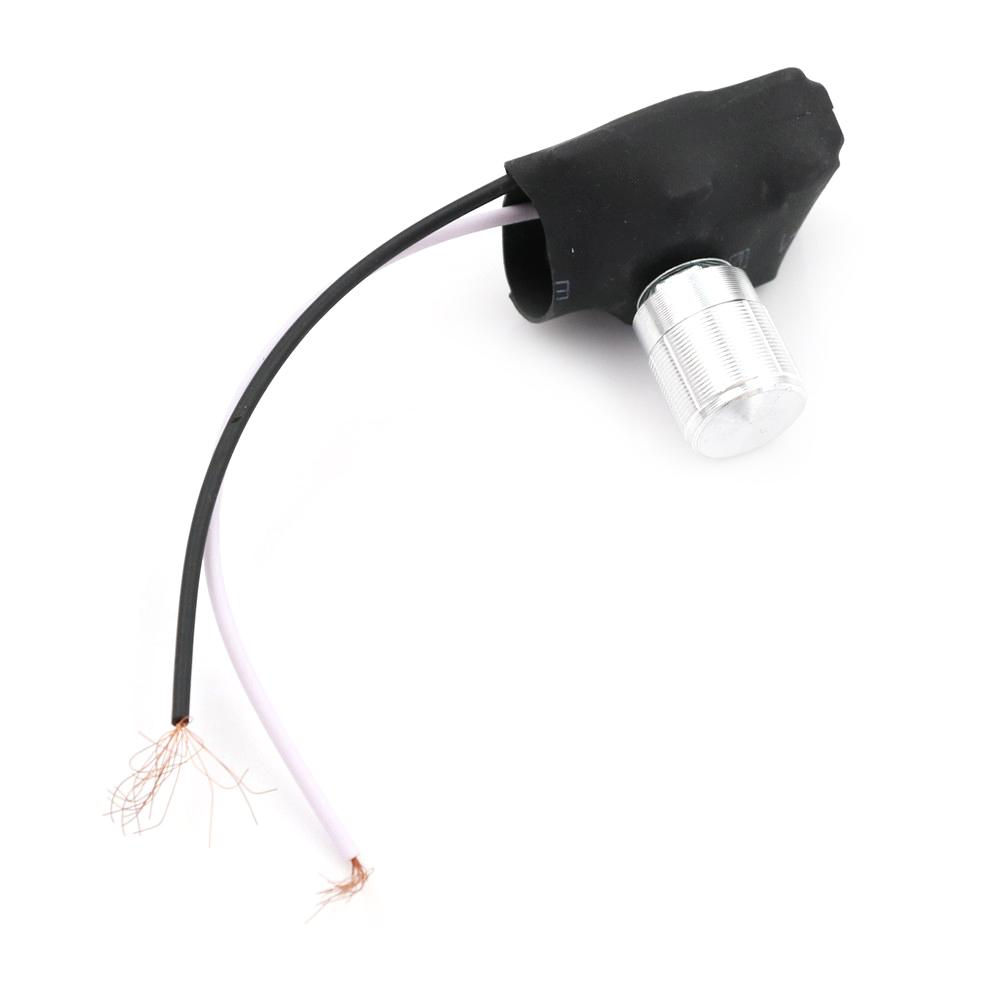 1 Stück 220V 1A/3A Tischlampen-Drehschalter mit vollem Dimmbereich, gold-/silberfarben, 2-Wege, hohe Qualität