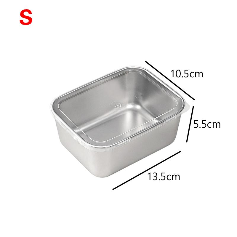 Stainless Steel Tiramisu Mold Cake Tray Cake Shaping Container With Lid Cake Preservation Box Household Dessert Baking Tools