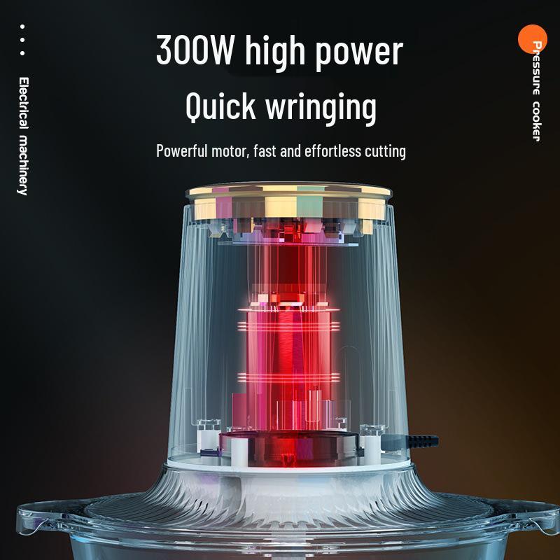 Versatile Electric Meat and Vegetable Grinder for Mincing, Filling, and Chopping Tasks