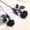 Hot Selling Black Magic Rose for Halloween Costume - Artificial Flower