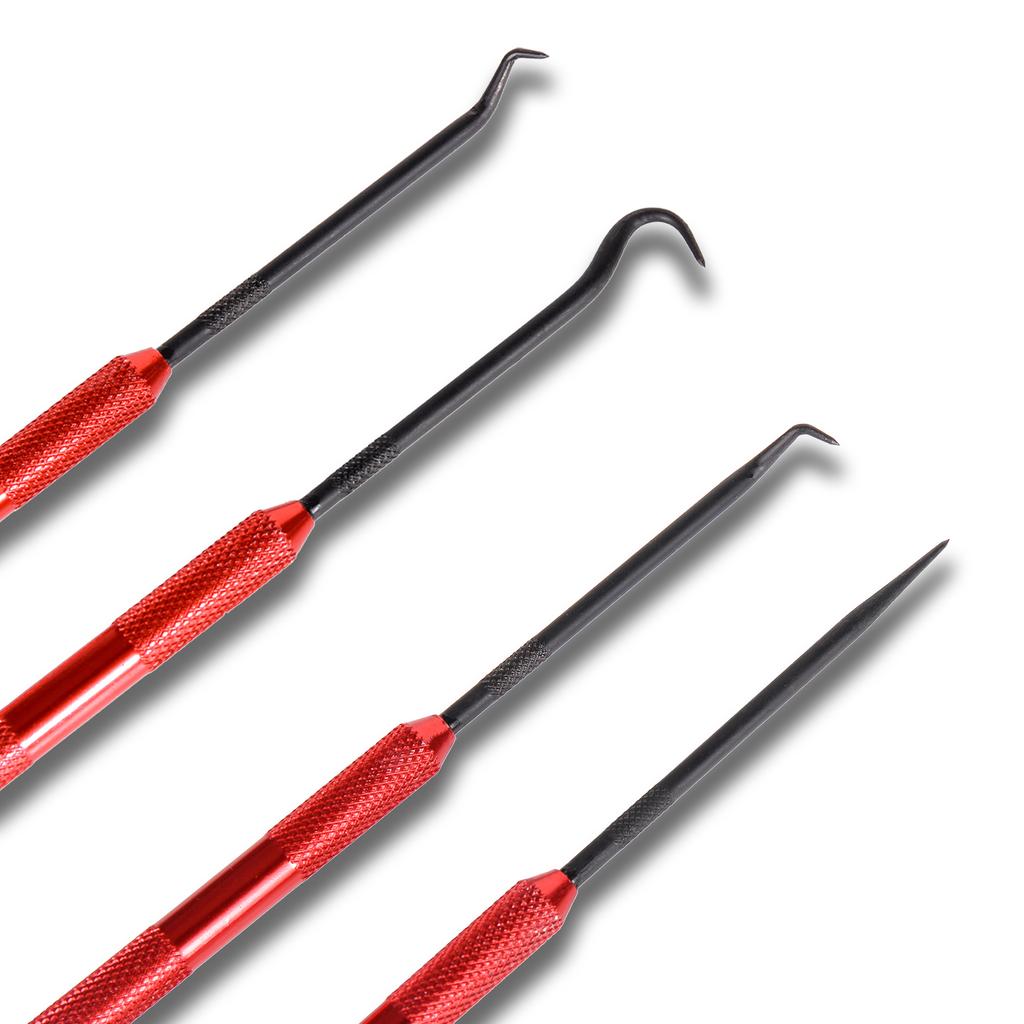 2 Stück/Set Auto-Wellendichtring-Schraubendreher Dichtring Dichtungsscheibe Abzieher Doppelseitiger Haken Fahrzeug-Wellendichtring-Pickel Autoreparaturwerkzeuge