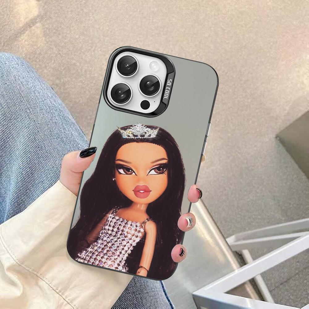 Lovely Doll Bratz Phone Case For IPhone 16 15 14 13 12 11 Pro Max X XR XSMAX 8 7 Plus Matte Shockproof Back Cover