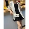 New Palm Pattern Kelly Bag Retro Messenger Bag Fashion Shoulder Bag Hand Wallet Mobile Phone Bag Women
