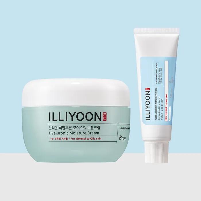 [Moisturizer + Hand Cream] Hyaluronic Moisture Cream 100ml + Ceramide Unscented Hand Cream 50ml