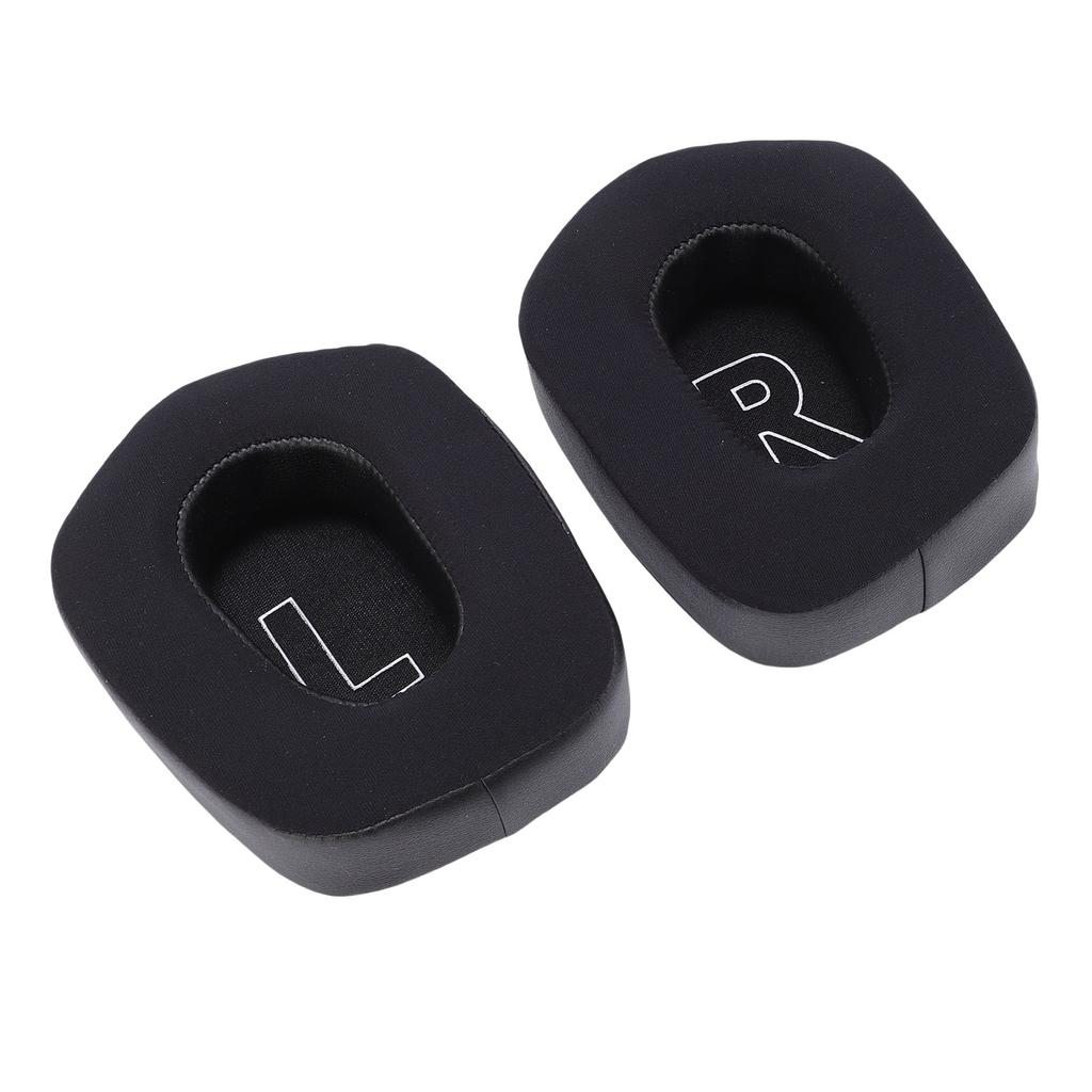 2 Paar Kühlgel-Ohrpolster Ersatz für Logitech G733 Wireless Headset Proteinleder Memory