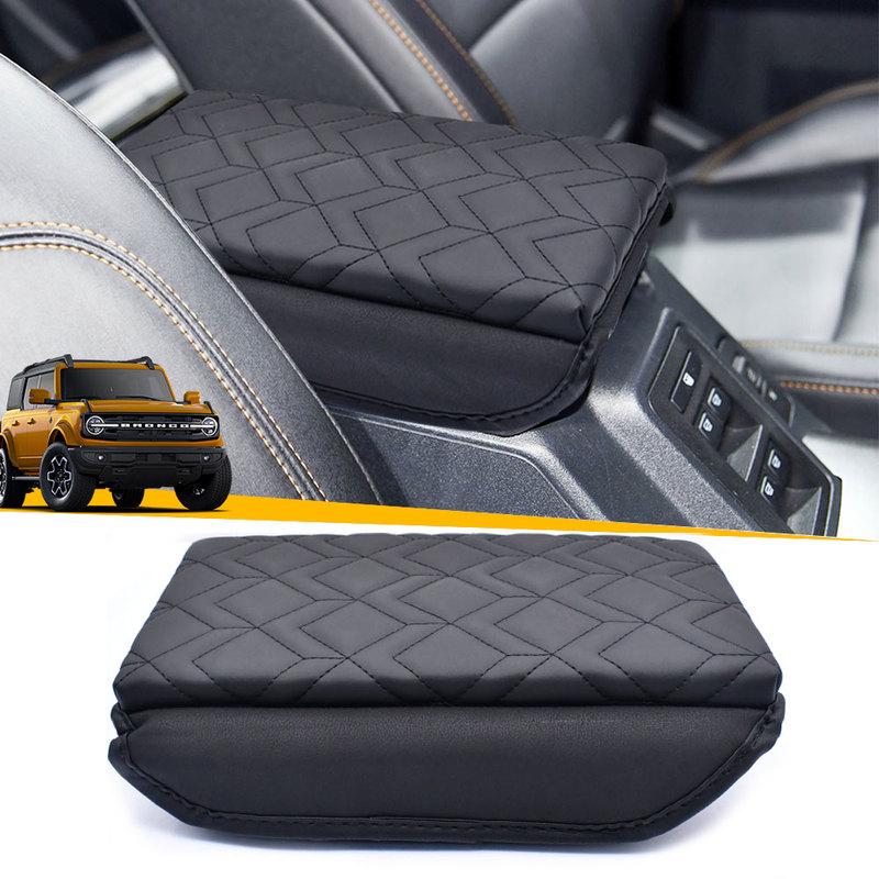 Center Console Armrest Cover For Ford Bronco    2&4 Door Car Armrest Pad Cover Middle Console Interior Arm Rest Cove