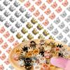 8/18/48pcs Metal Crown Accessories Bead Material Necklace Bracelet Pendant Handicraft DIY Tool Personalized Decorating Gift XJM