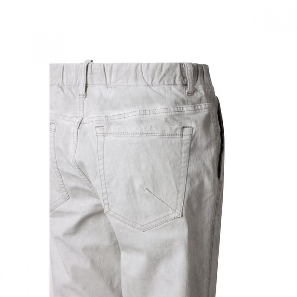 Kremowe Luźne Spodnie Jeansowe Lunadying Sapdm25512ivx