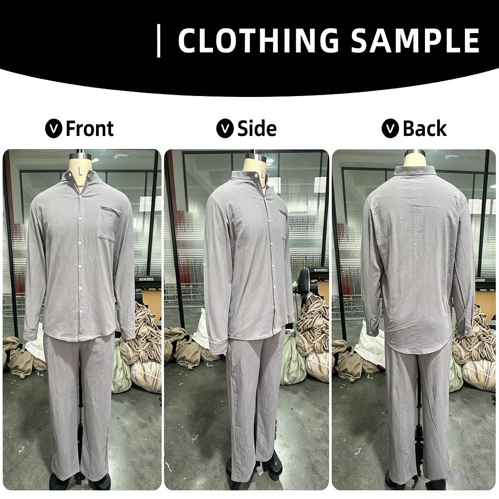 Linen Men's Casual Suit Loose Shirt and Pants Suit Men's Matching Sets Suits and Separates Tracksuits Man Clothes for Man