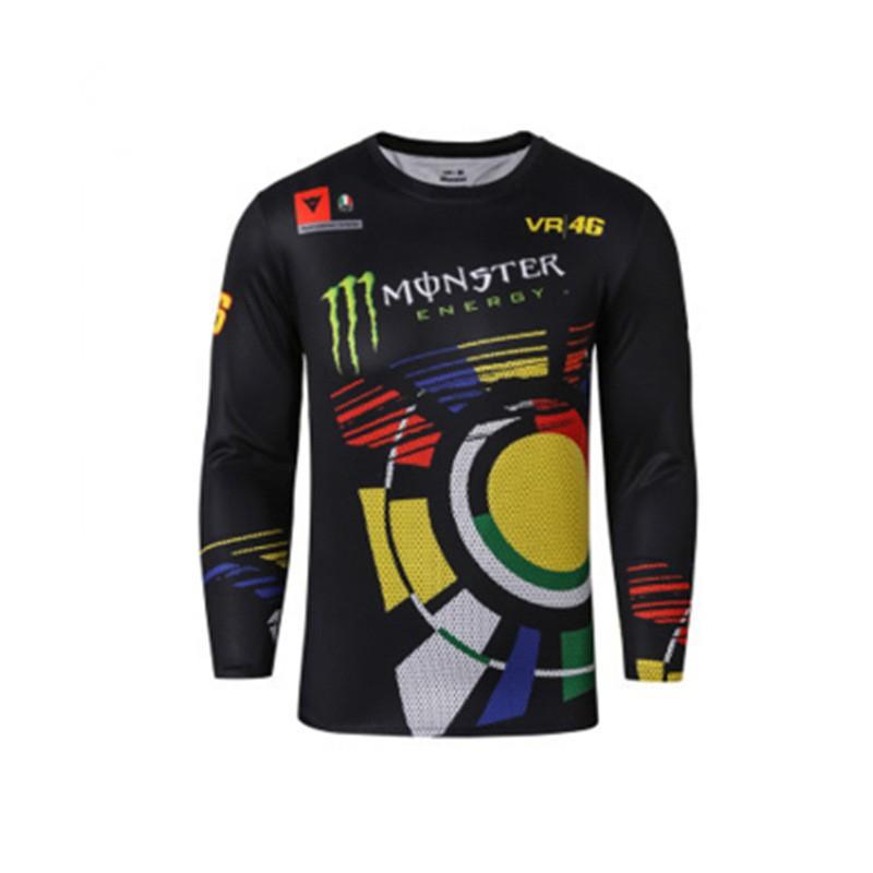 Men Women Cycling Long Sleeve Jersey Mountain Bike Trail MTB Outdoor Sport Breathable Quick Dry T-Shirt