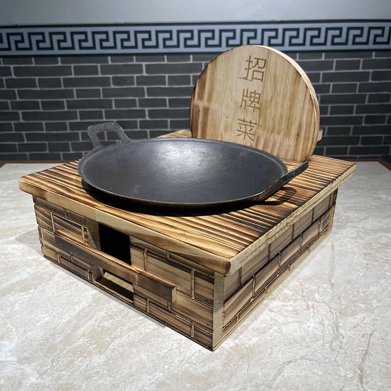 

Retro Cast Iron Alcohol Stove Pot