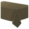 Nappe - Polyester - D180cm - Anti-tâches - Infroissable - Marron