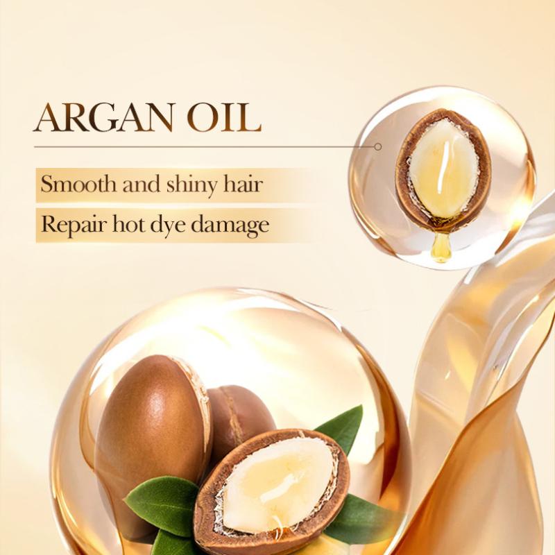 Argan Oil Hair Care Capsules SADOER Improves Frizz Essential Oil Capsules Conditioner