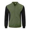 Pull zippé pour homme à col montant et sweat à manches longues