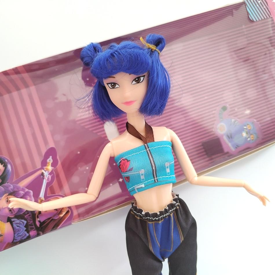 30см K-Pop Мисливці на демонів Аніме Kpop Дівочий гурт Мультяшні Румі Зої Міра Фігурки Вінілові Фігурки Модель Ляльки Дівчаткам Різдвяний Подарунок