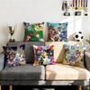 Comedy Isekai Quartet Kissenbezug Kissenbezug Set 4 Stück 50x50 45x45 40x40 Kissenbezug Dekorative Sofa Heimdekor