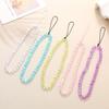 Y2K Heart Beaded Phone Strap Anti-Lost Mobile Phone Lanyard Chain  Phone Accessories