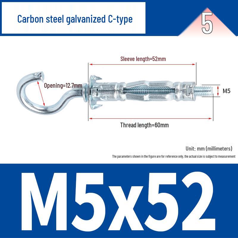 Plastic Petal Nut Expansion Screw for Hollow Sheet Metal - Fixed Lantern Rivet Expansion Bolt