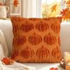 18x18 Inches Throw Pillow Covers Soft Plush Fabric Pillow Cases  Fall Festival Decor