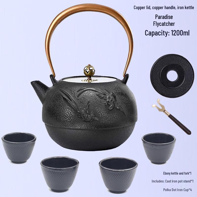 Diangongtang Cast Iron Tea Kettle