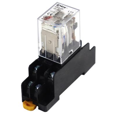 HH62P (LY2NJ) 8 Pin Large Allowable Current AC 24V 10A Electromagnetic General Purpose Power