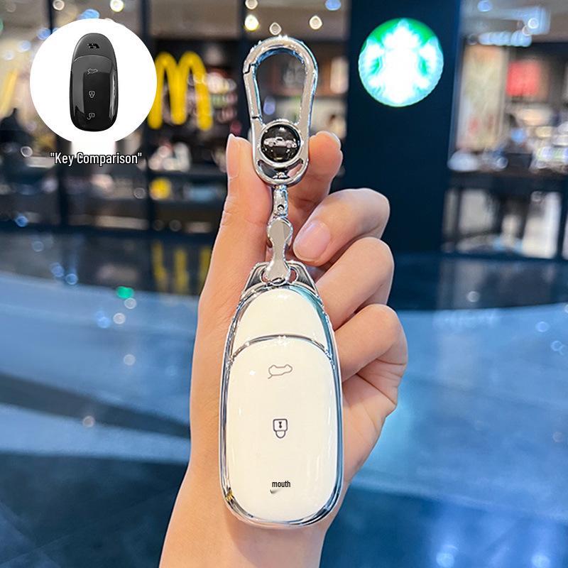 High-End Full-Coverage Car Key Cases & Buckles for 2020-2021 Li Auto ONE Models