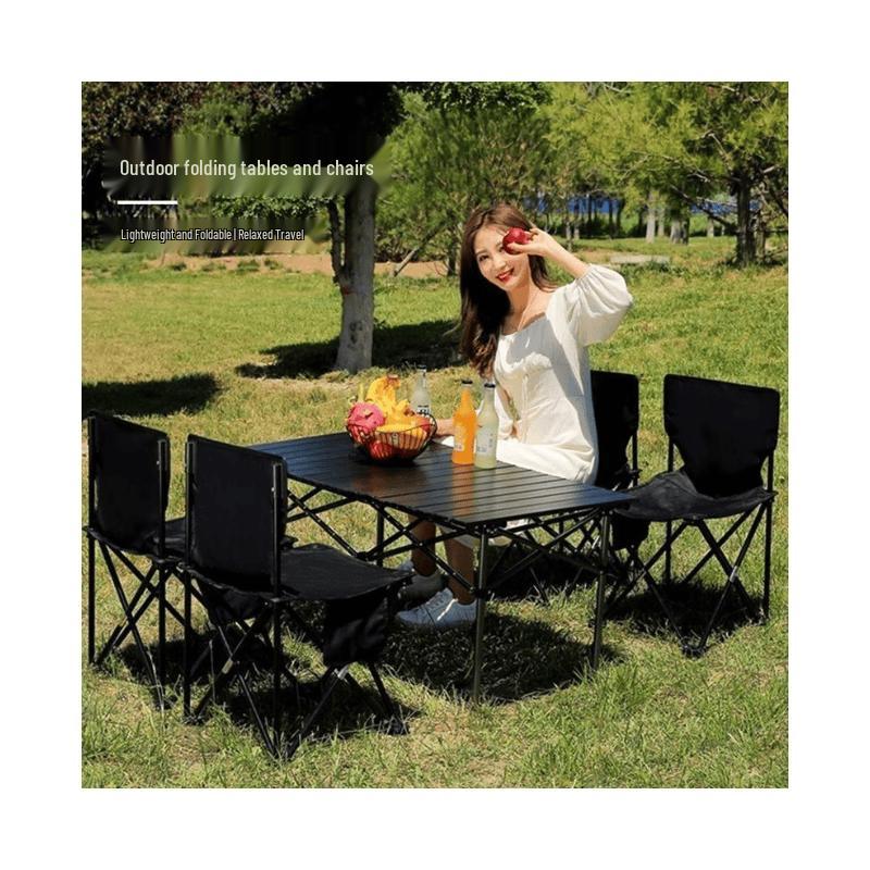Handon Portable Outdoor Folding Camping Table Set