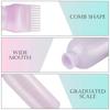 3pcs Hair Dye Applicator Bottle Home Salon Root Comb Hair Oil Applicator with Scale Styling Tool