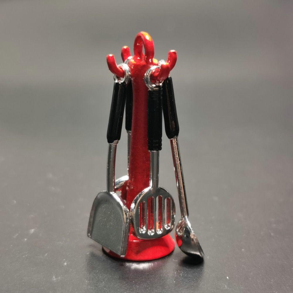 1:12 Scale 1:12 Mini Kitchen Utensils Sets Kettle Mini Kitchen Cooking Kit  Dollhouse Miniatures