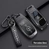 Mercedes E300L, E-Class, S-Class, GLE450, A200L, C260L, GLC300L Carbon Fiber Key Case