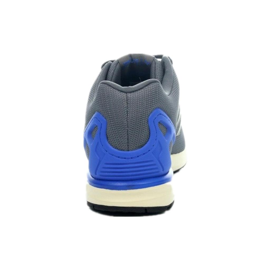 Adidas Originals ZX Flux Comfortable Durable Non-Slip Low-Top Casual Shoes Men Sneaker Gray Blue B34136