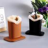 New Leather Eyeglass Stand Polyester Cloth Eyeglass Display Stands Sunglass Holder Eyeglass