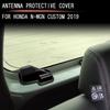 For Honda N-WGN -2024 2025 ABS Black Antenna Protector Cover Interior Accessories Car Parts
