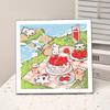 High-End Diamond Painting Diy Van Gogh Starry Sky Cat Creative Handmade Toy Table Decoration Diamond Painting With Frame