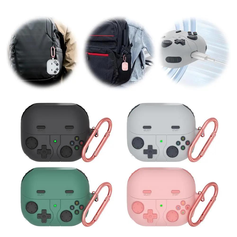 Silicone material is soft Case 3D Cartoon Game Consol Earphone Accessories Cover With Hook For Samsung Galaxy Buds 3/Buds 3Pro