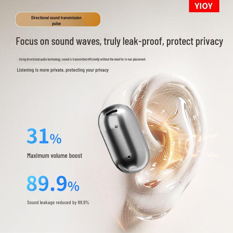 YIOY M6spro Open-Ear Bluetooth Sports Headset
