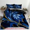 Floral Bedding Set 3D Printed Duvet Cover Set Skin-Friendly Single Twin Double Size Bedroom Decor Duvet Cover Set Birthday Gift