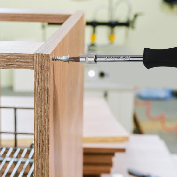 Multifunctional 6.35mm Ratchet Handle For Connecting Socket And Ratchet Wrenches Efficient Electronic Device Maintenance