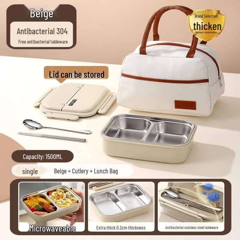 Youluo Stainless Steel Microwaveable Insulated Lunch Box