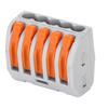 10 ks PCT215 Zapojení Konektory Svorkovnice 5cestný Osvětlení Elektrický Kabel Rychlé Připojení