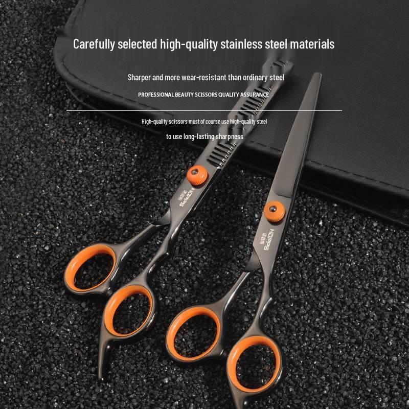 Professional Haircut & Thinning Shears Set for Home Use