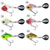 Metal Vib Fishing Lures With Spinner Blade Super Long Casting Fake Baits For Freshwater Saltwater