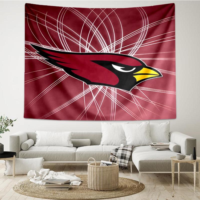 Cardinals Team Spirit Tapestry Hanging for Bedroom,Livingroom, Playroom,Decor Art Room Wall Tapestry Holiday and Birthday Gifts