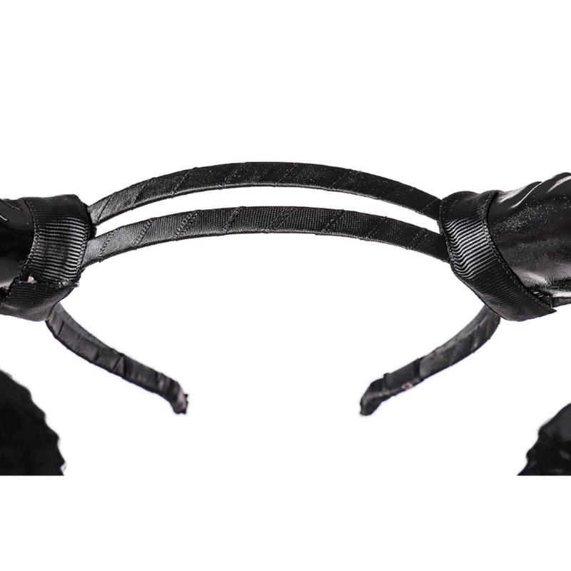 Halloween Witch Ox Horn Shape Headband Shoot Movie Demon Evil Hair Hoop Greek God Cosplay Party Costume Headpiece