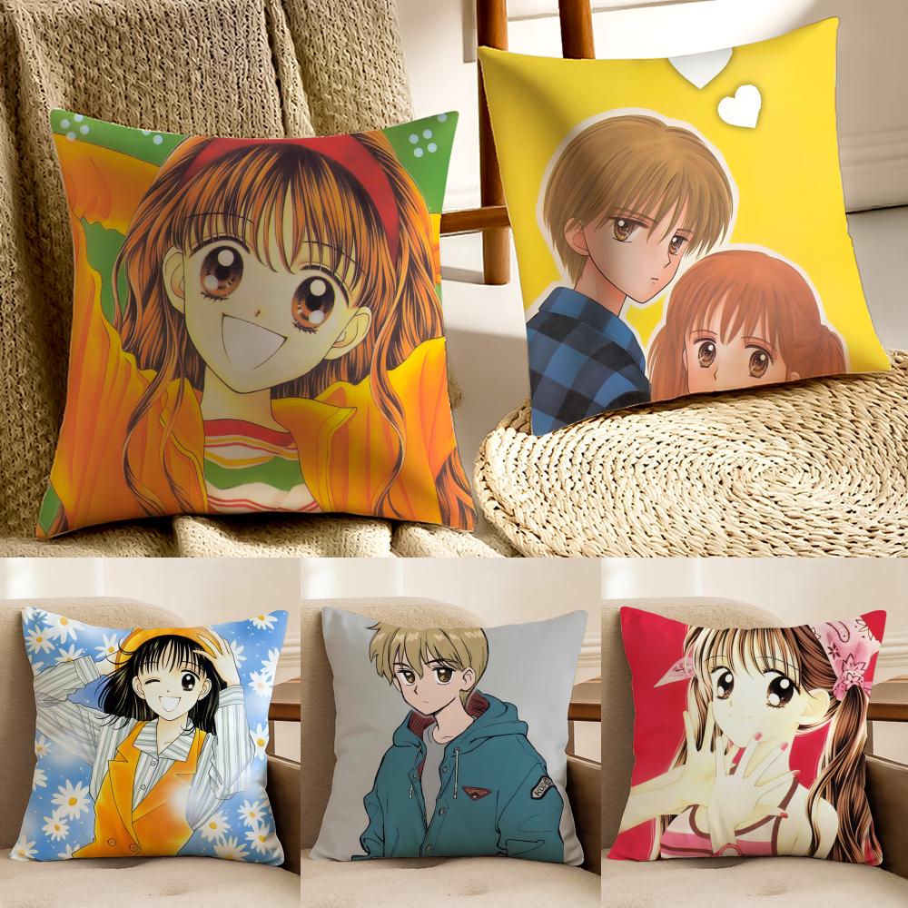 Classic Japanese Anime KKodomo no Omocha anime Cushion Cover Pillowcase Antidustmite living Room Sofa Decor Cushion Room